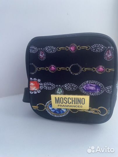 Косметичка женская дорожная оригинальная Moschino