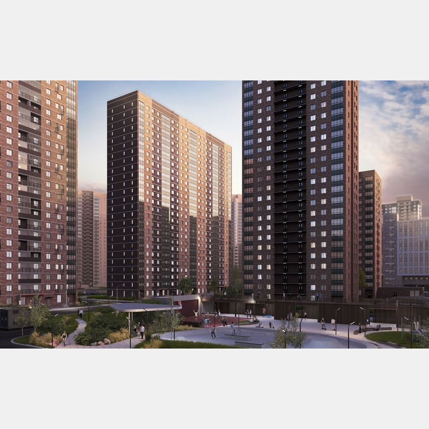 1-к. квартира, 38,9 м², 5/27 эт.