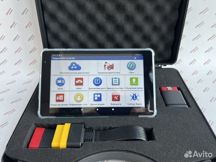 Автосканер Launch x431 eDiag mini Diagzone полный