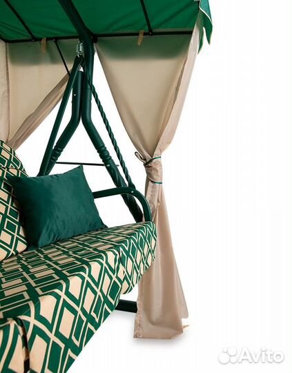 Качели садовые элегант люкс ковка