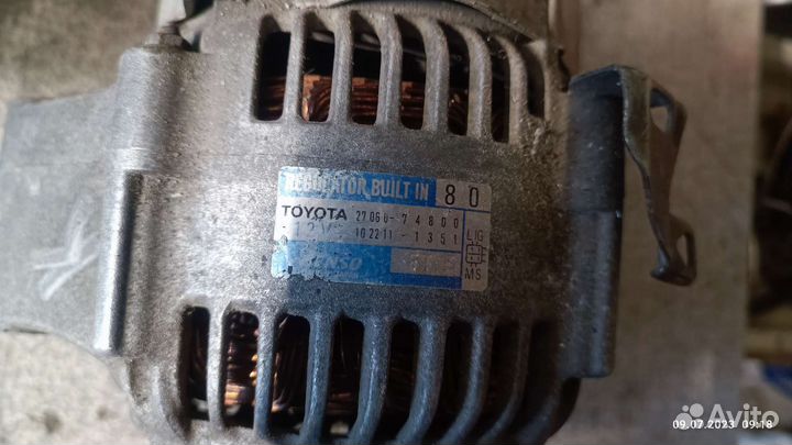 Генератор 3S, компрессор кондиционера 3S, гур 3S