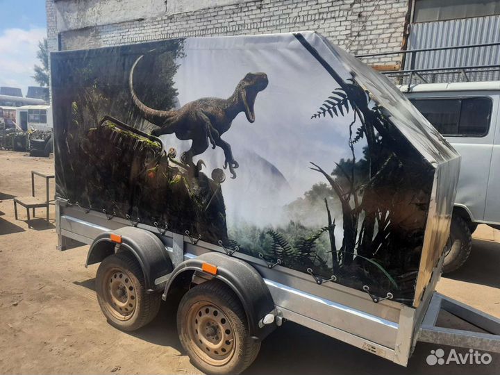 Тент на прицеп