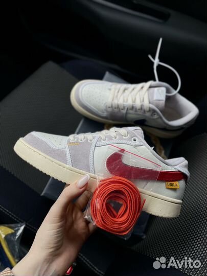 Кроссовки nike Union LA x Air Jordan 1 Low KO Sail