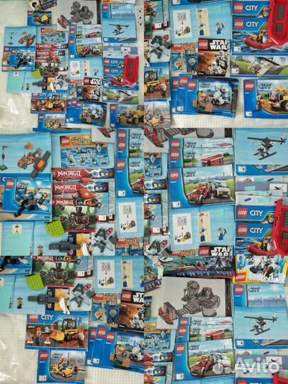 Lego City, Star Wars, Ninjago оргинал 8,5 кг