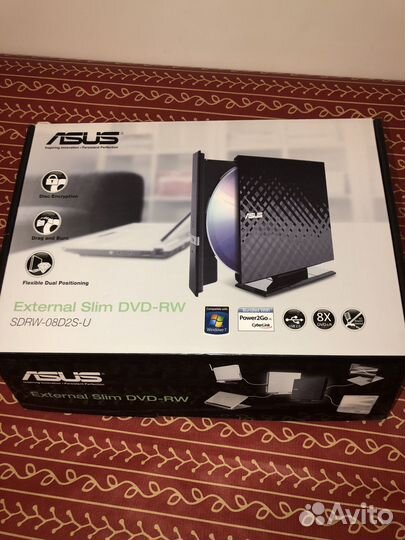 Приставка к комьютеру slim DVD-RW
