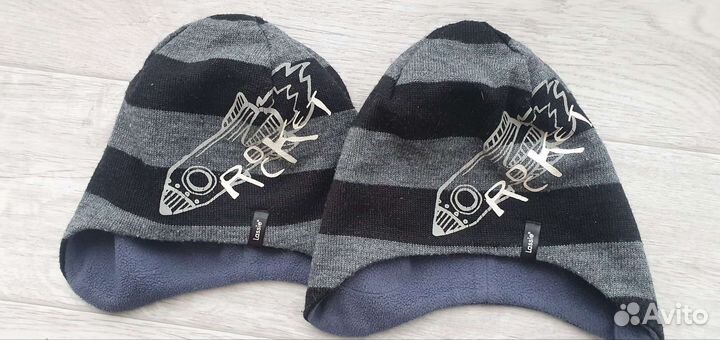 Шапки для мальчиков, для двойни Lassie 2-5 лет