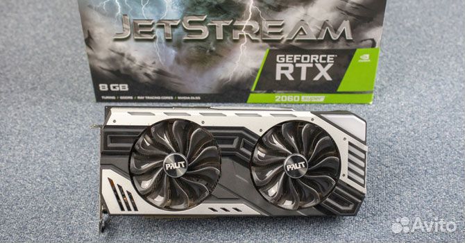 Продаю Видеокарту Palit GeForce RTX 2060 Super JET