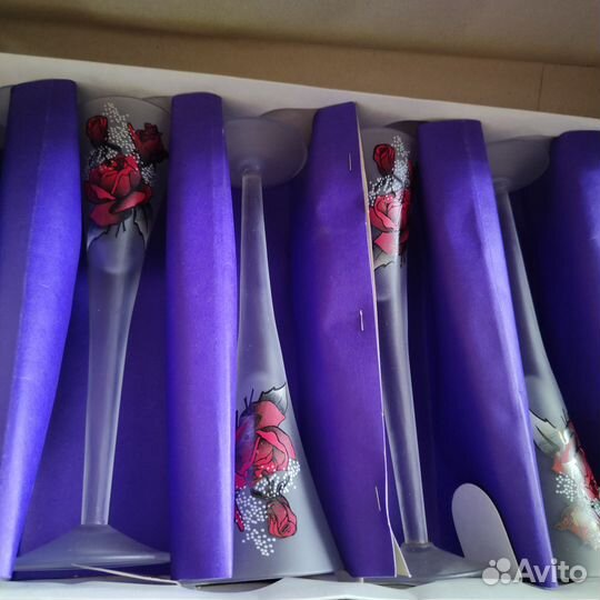 Бокалы новые фужеры под вино