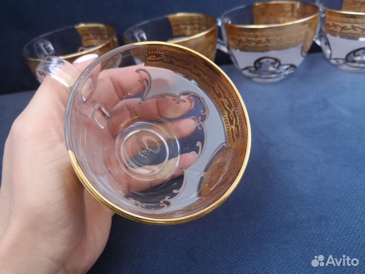 Чайный сервиз на 6 персон чашки блюдца новый