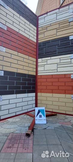 Фасадные панели под кирпич