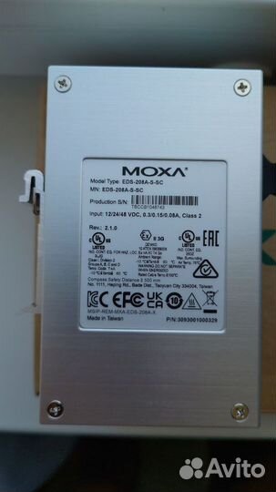 Коммутатор moxa EDS-208A-S-SC