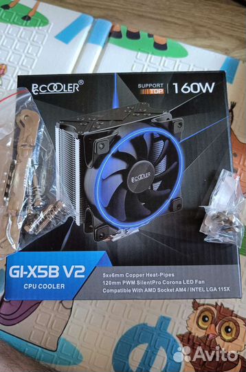 Крепления кулера процеccорного am2/am3/am3+/am4