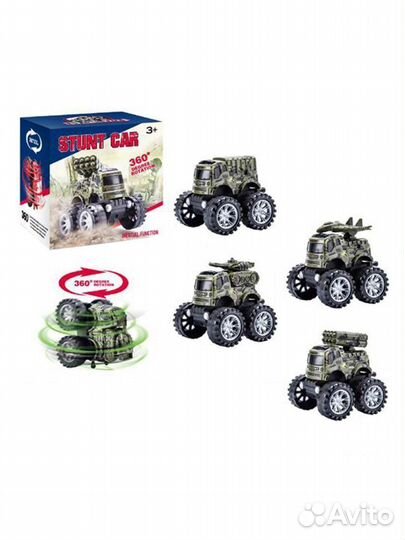 Машина инерционная, коробка, в ассортименте