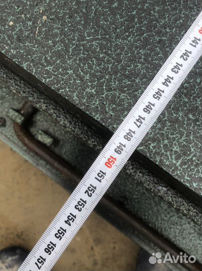 Дверь металлическая двухстворчатая в гараж