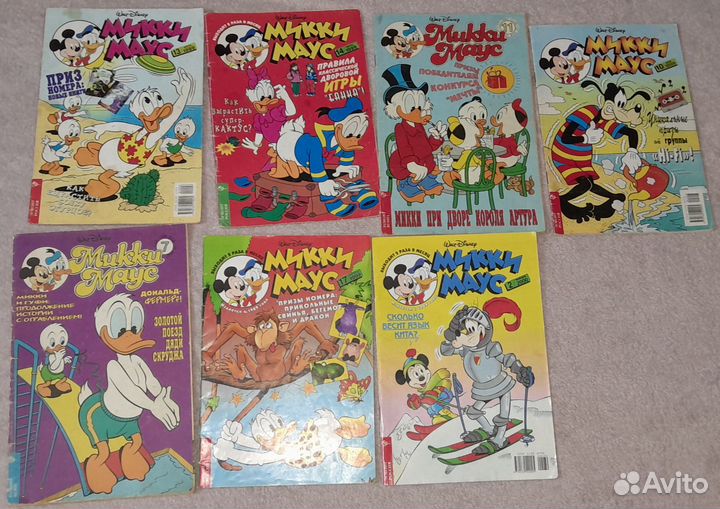 Комиксы Том и Джерри, Микки Маус, Утиные истории