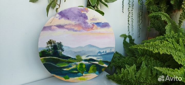 Картина Вечерние облака