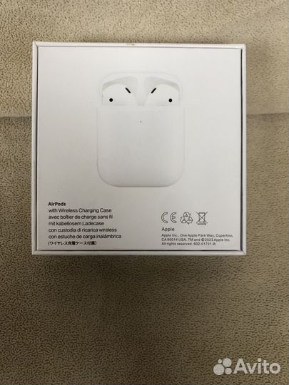 Беспроводные наушники apple airpods