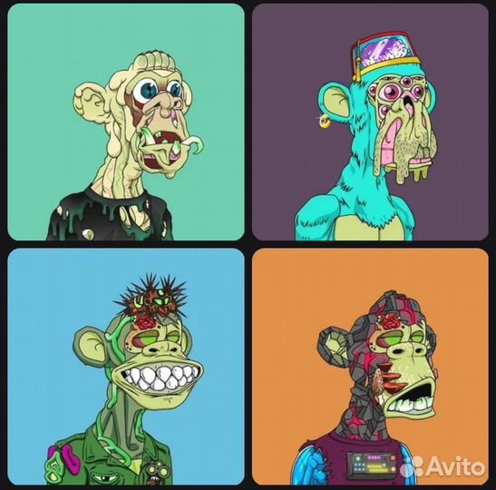 Толстовка Mayc Mutant ape yacht club L