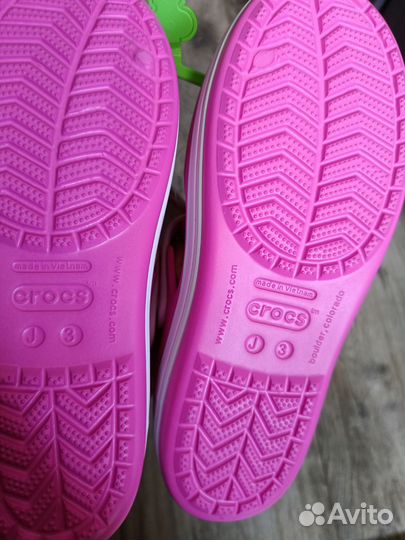 Детские сандалии Crocs J3, новые оригинал 34-35