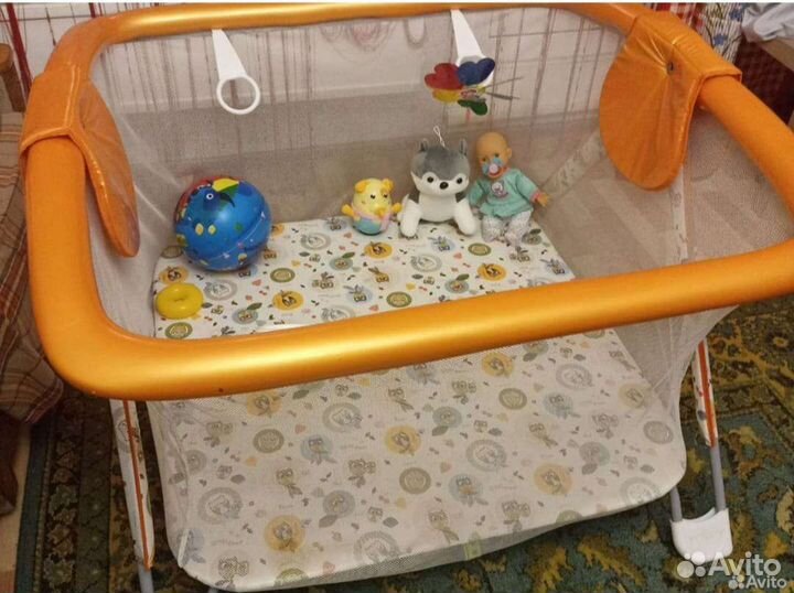 Большой детский манеж