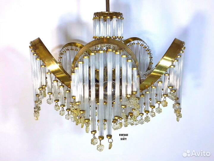 Люстра хрустальная Северное Сияние на доставке