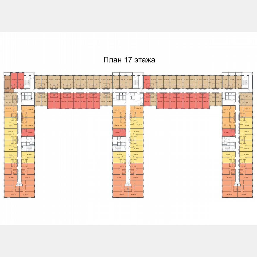 Апартаменты-студия, 31,6 м², 17/24 эт.