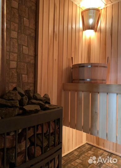 Русская баня на дровах