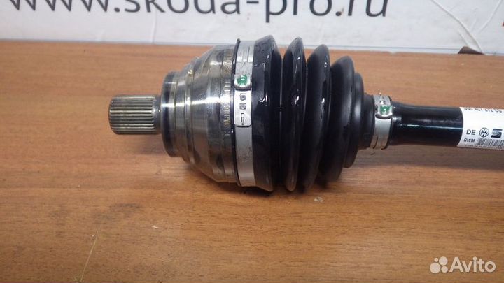 Привод правый DSG-7 шкода кодиак DQ 500