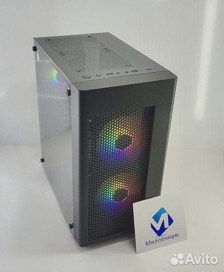Корпус AeroCool hexform-G-BK-v2 (3x120mm frgb)
