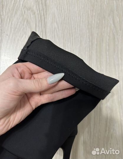 Сапоги ботфорты длинные zara