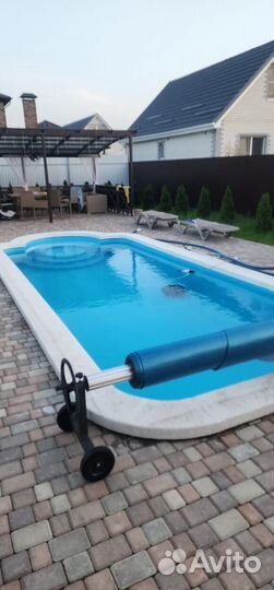 Бассейн 8x3x1.5 м на заказ