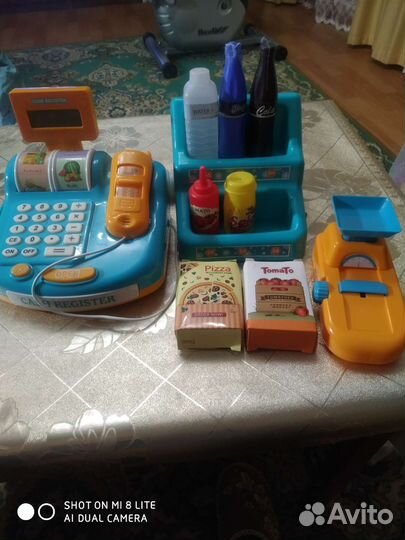 Детская касса На батарейках. Со звуками