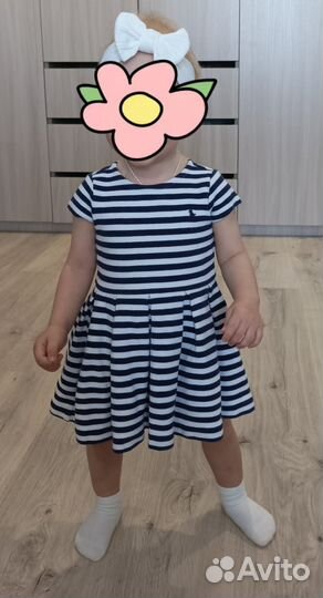 Платье для девочки 74-80