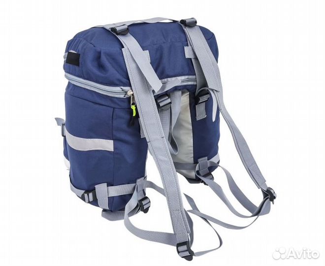 Велорюкзак 22-30 л. вр-061 синий