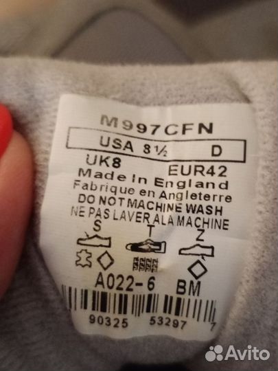 Кроссовки new balance оригинал 40-41р-р