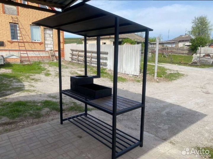 Мангалы, качели, садовая мабель, в стиле лофт