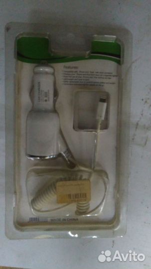 Автомобильная новая зарядка на айфон