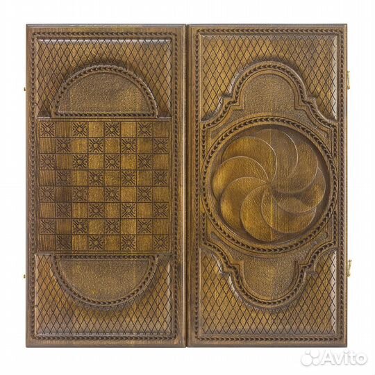 Нарды резные Бесконечность 60 х 60 см бук Армения 62997