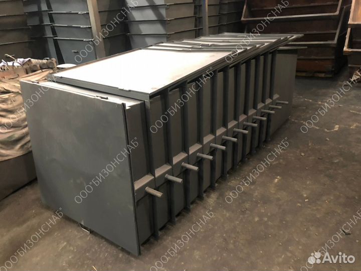 Евроконтейнер мусорный 1,1 м3 Арт 5557