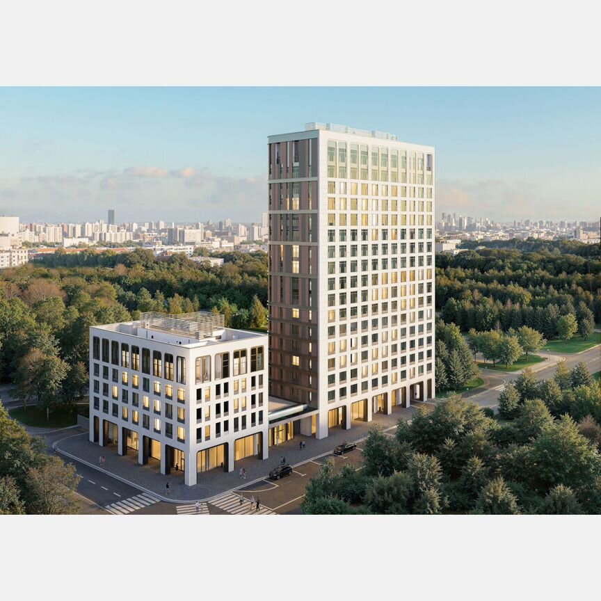 2-к. квартира, 76,9 м², 12/16 эт.