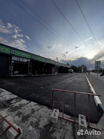 Укладка асфальта