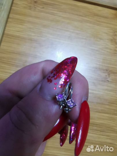 Серебряные серьги