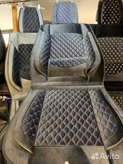 Авточехлы с поясничным упором