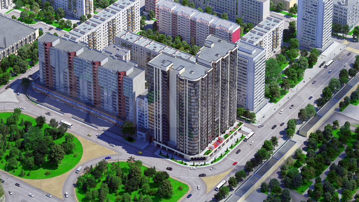 2-к. квартира, 48,8 м², 10/28 эт.