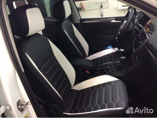 Каркасные авточехлы на Volkswagen Tiguan 2 покол