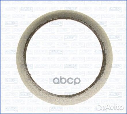 Прокл.трубы глуш. Dacia 01163900 Ajusa