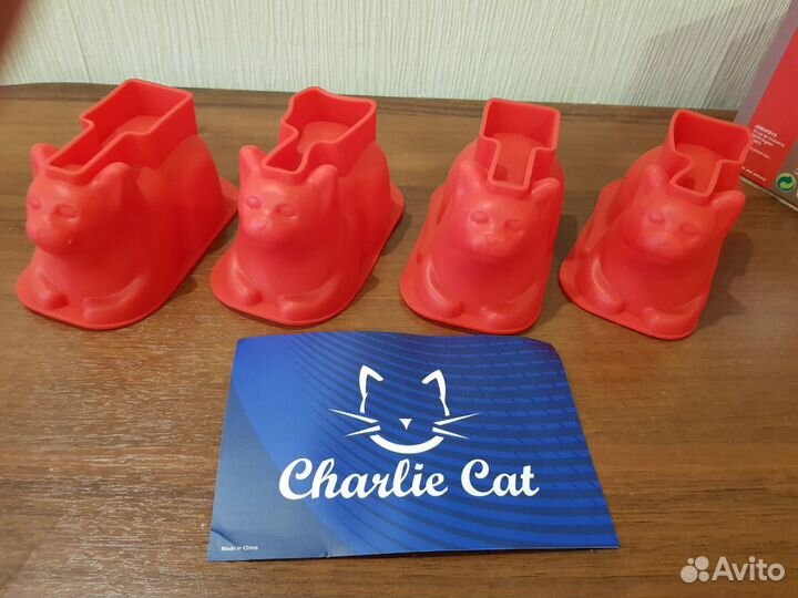 Новые силиконовые формочки Charlie cat