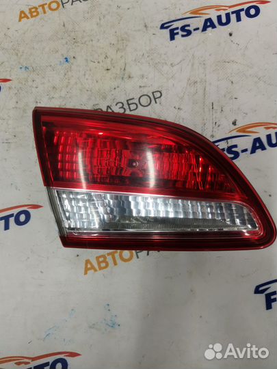 Фонарь Nissan Almera 2013 G15, задний левый