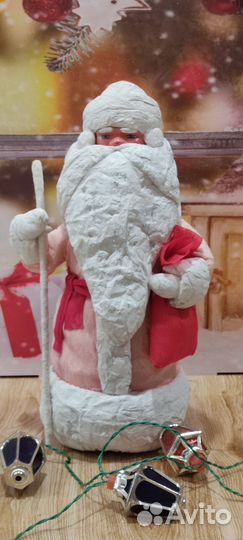 Ватный дед мороз СССР