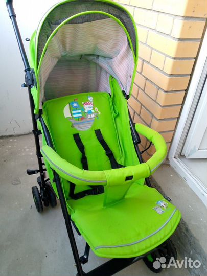 Прогулочная коляска трость бу